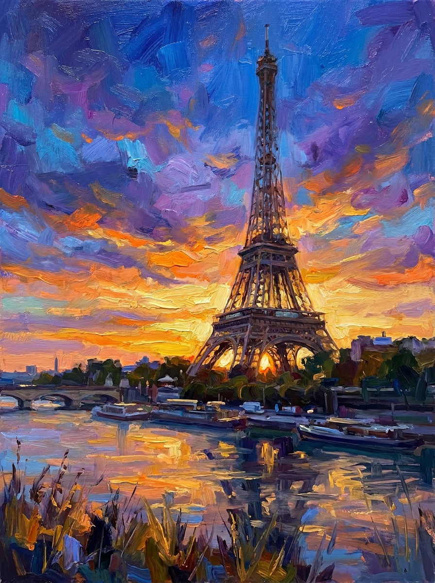 Eiffel Tower Les Lumières<br>LaTour Eiffel