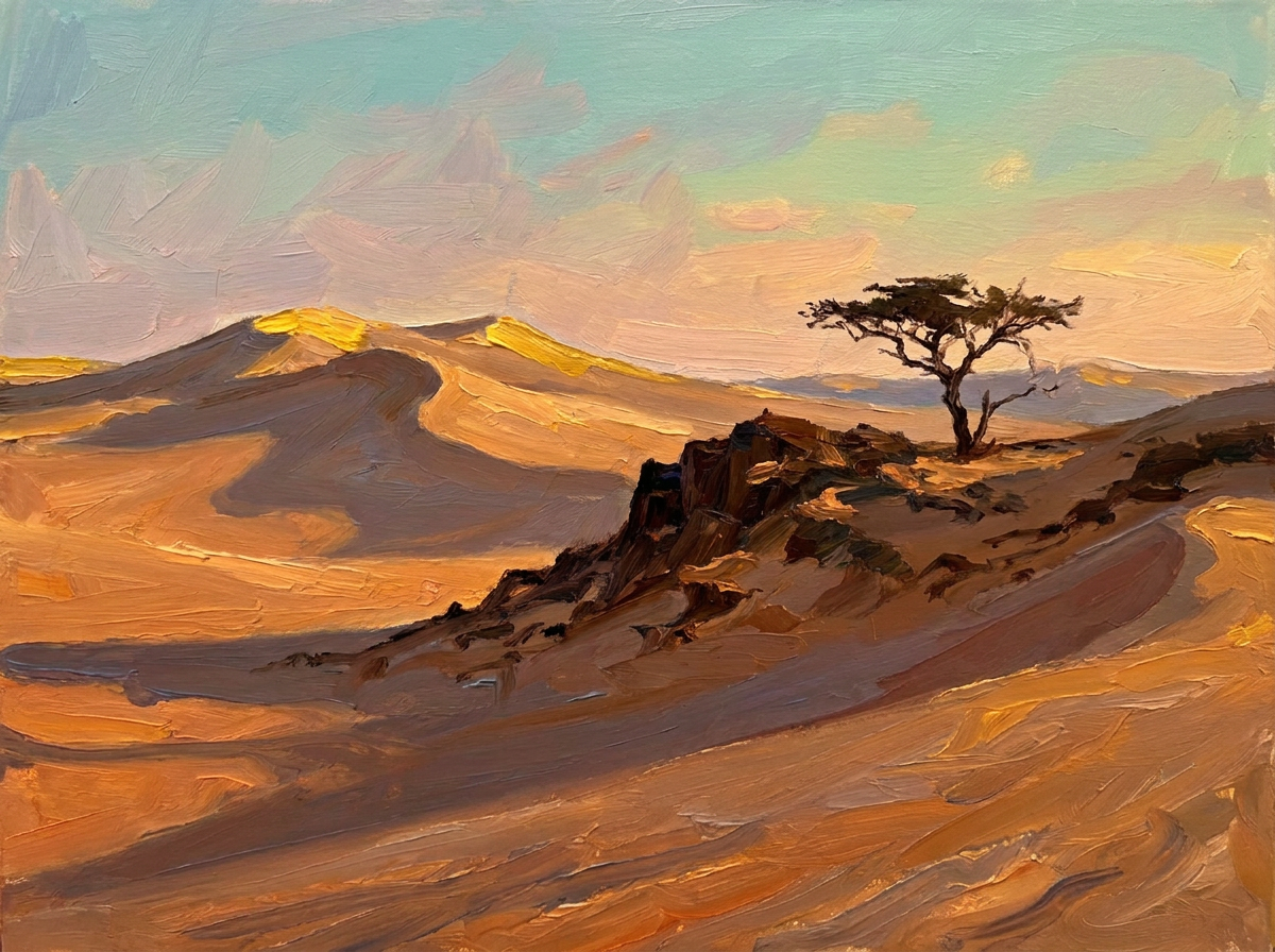 Desert - Heure Dorée Les déserts du silence<br>Heure Dorée