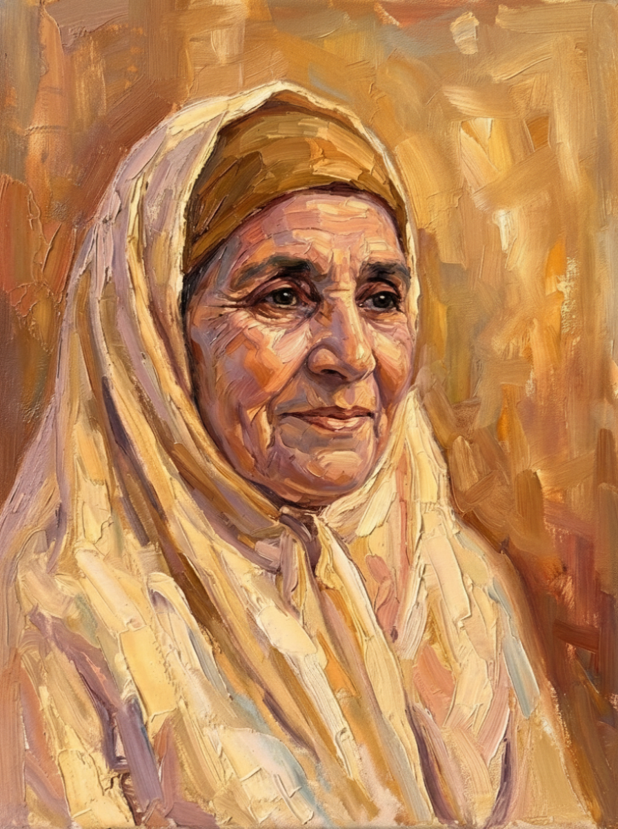 Femme - Heure Dorée Le visage du silence<br>Une Femme de Sagesse