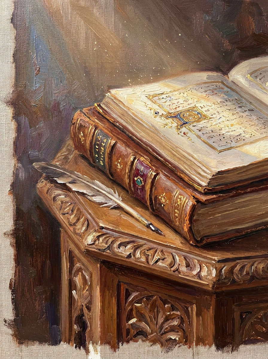Le manuscrit La bibliothèque<br>Le manuscrit