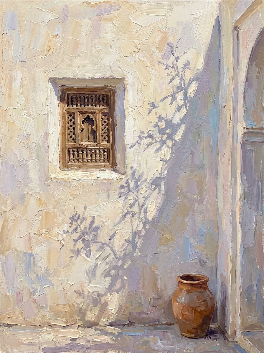 Le mur blanc L'ocre<br>Le mur blanc