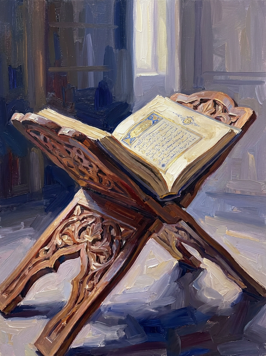 Le pupitre en cèdre La bibliothèque<br>Le pupitre