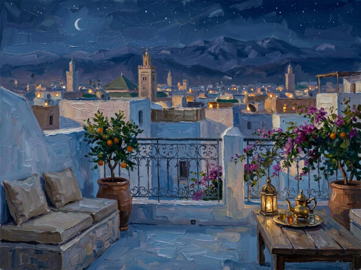 Patio - Le Veilleur Les terrasses silencieuses<br>La veilleuse
