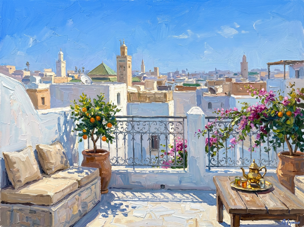 Patio - Midi Les terrasses silencieuses<br>Midi